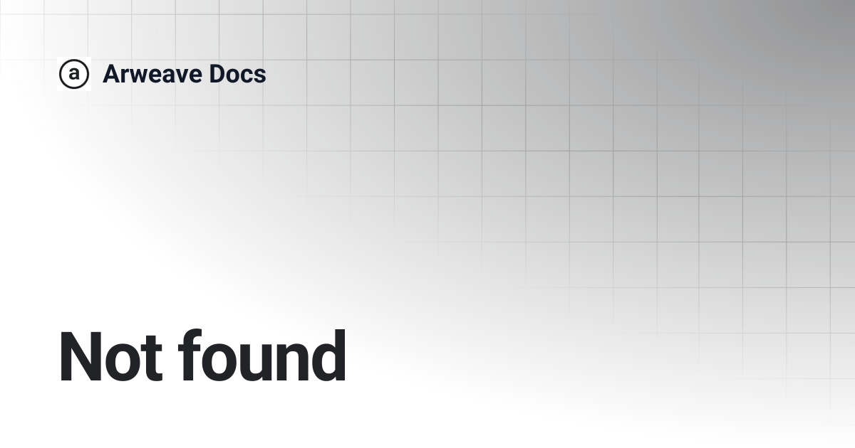 Advanced: TLS Guide | Arweave Docs